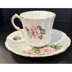 Hammersley Royal Avon Tea Cup Saucer Flowers Of Shakespeare Provincial Rose